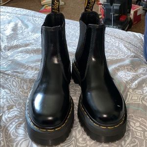 Doc marten platform Chelsea boots